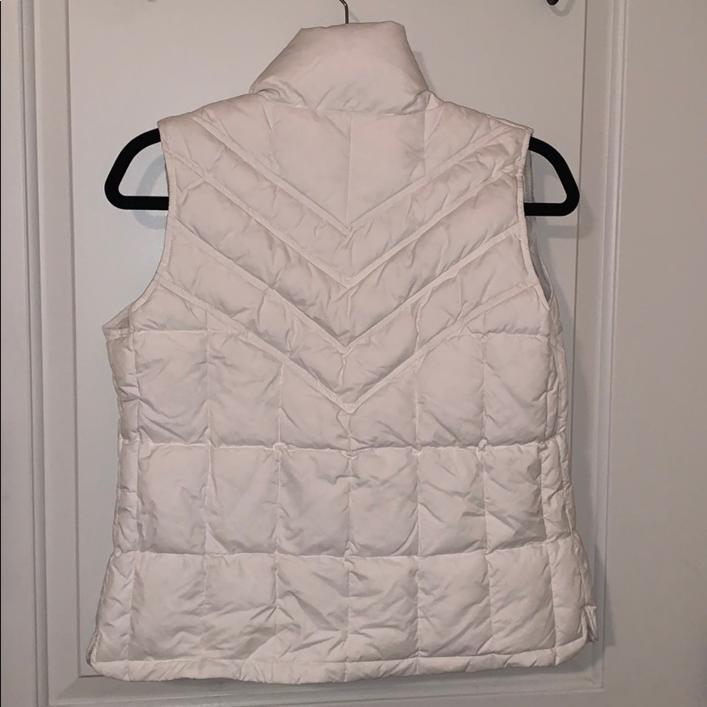 The Classic Le TIGRE White Goose Down Vest - Picture 5 of 5